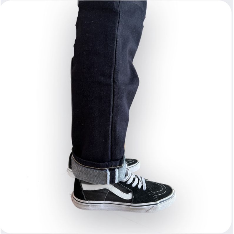 Denim selvedge 16 oz Black indigo
