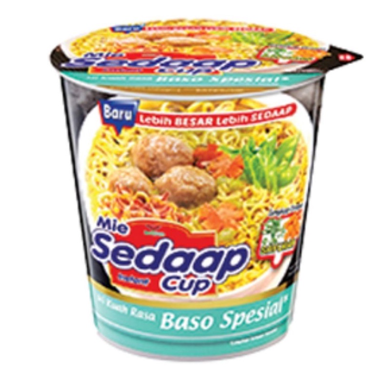 

( SATUAN ) MIE SEDAP CUP BASO SPECIAL 72gr isi 1 ( SATU ) PCS