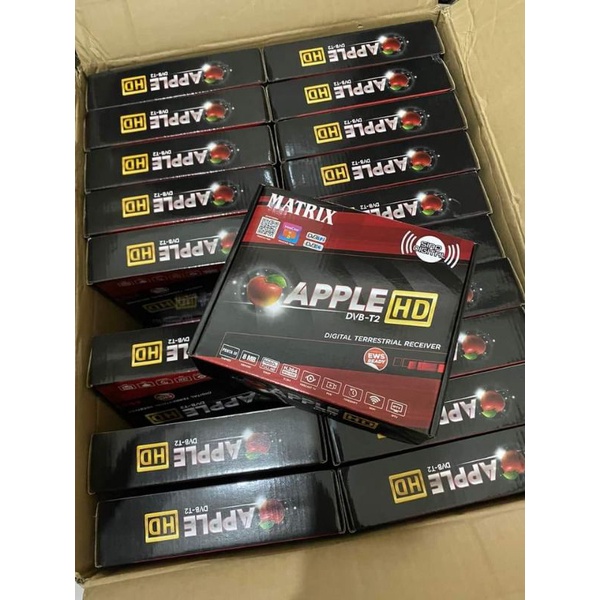 SET TOP BOX TV DIGITAL MATRIX APPLE MERAH/KUNING NEW HDMI pro digital tv receiver full HD DVB T2