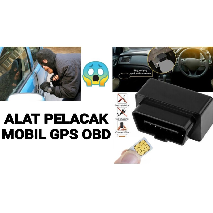 [READY STOCK] GPS TRACKER OBD II OBD 2 High Accuracy - GPS Tracker OBD 2 Lacak Mobil