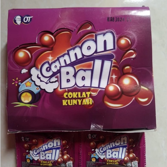 

Permen CANNON BALL - Coklat Kunyah enak