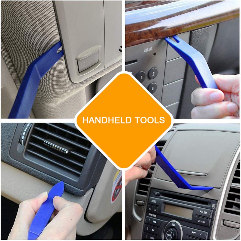 7pcs Alat Congkel Dashboard Car Trim Removal Tool Kit Panel Door Fastener Alat Perbaikan Lampu