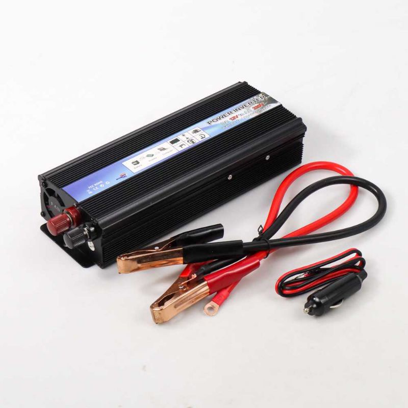 Taffware Rectangle Car Power Inverter DC 12V to AC 220V 2000W - PI2000