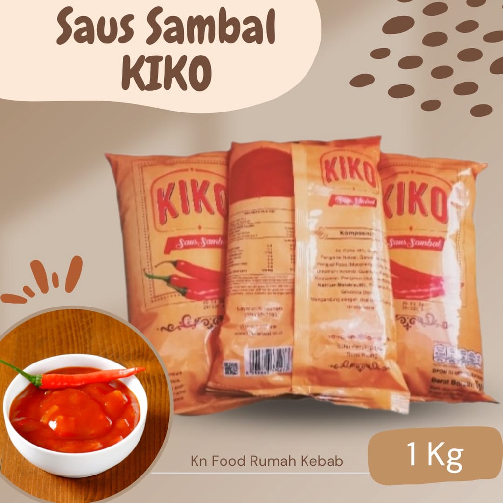 

Saos Sambal Delmonte Polos - 1 Kg - Sambal Polos -Delmonte.