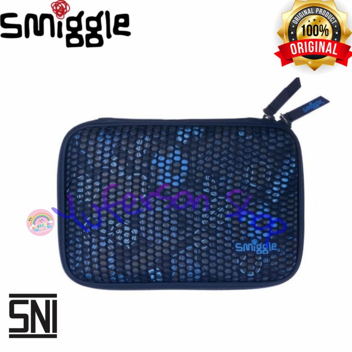 

Tepak Smiggle Mesh Hardtop Pencil Case Original