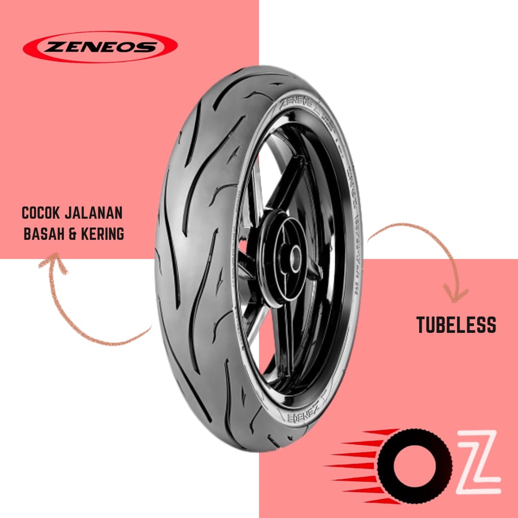 BAN BELAKANG MOTOR AEROX//BAN ZENEOS ZN62 150/60 RING14//TUBELESS