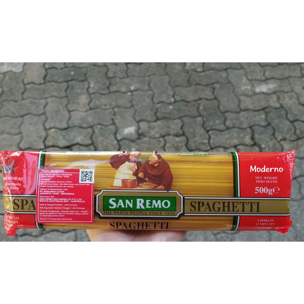 

San Remo spaghetti 500 gr