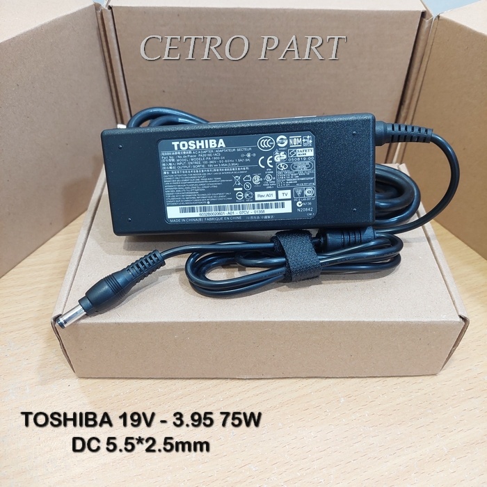 Adaptor Charger Toshiba Satelite M600 M645 Series 19V - 3.95A NEW