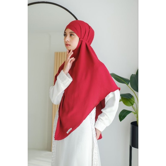 TERBARU/KHIMAR CRINKLE TALI/MARYAM LV/BERGO TALI/KERUDUNG TALI/HIJAB INSTAN
