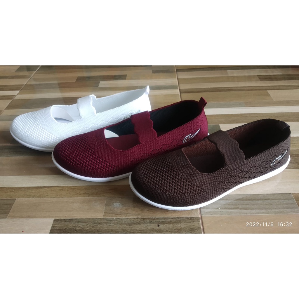 New Era Potty 02 Sepatu Flat Ballerina Sepatu Wanita Dengan Empat Pilihan Warna