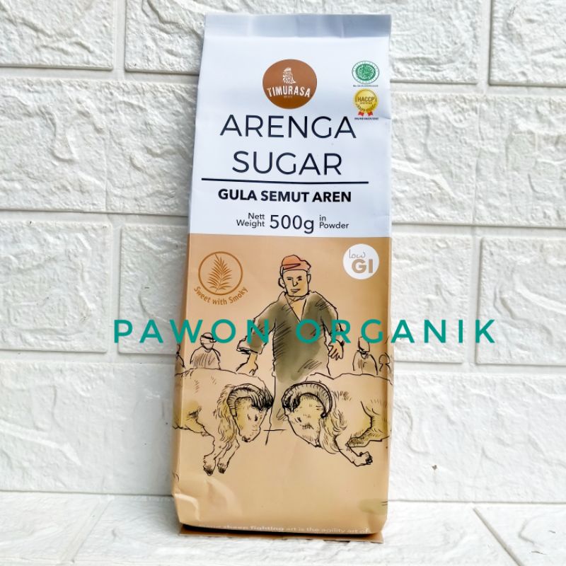 Timurasa Gula Aren 500gr / ARENGAN Palm Sugar Timur rasa Timurasa 500gr / Gula Organik