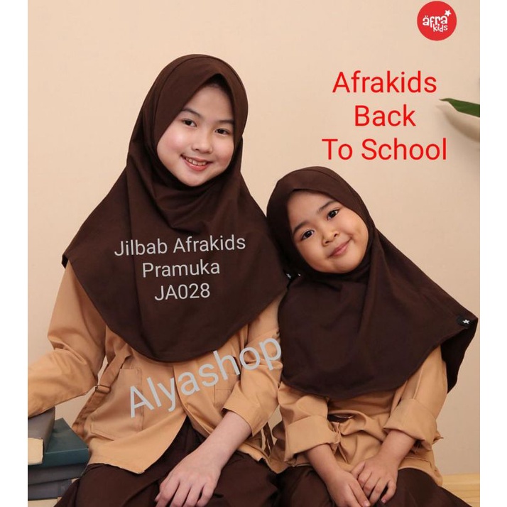 PROMO Jilbab Afrakids Original, Jilbab Anak Instant, Jilbab Anak TK, Hijab Anak TK