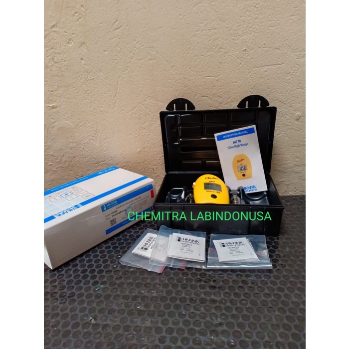 Jual HANNA HI 770 HIGH RANGE SILICA COLORIMETER CHECKER Shopee Indonesia