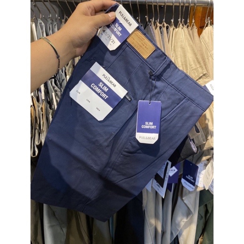 Celana Chino pria pendek pul n bear