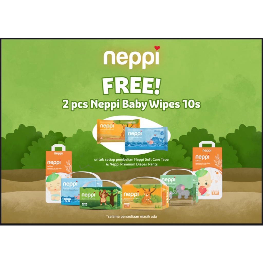 Neppi Baby Diapers Premium Pants L 26