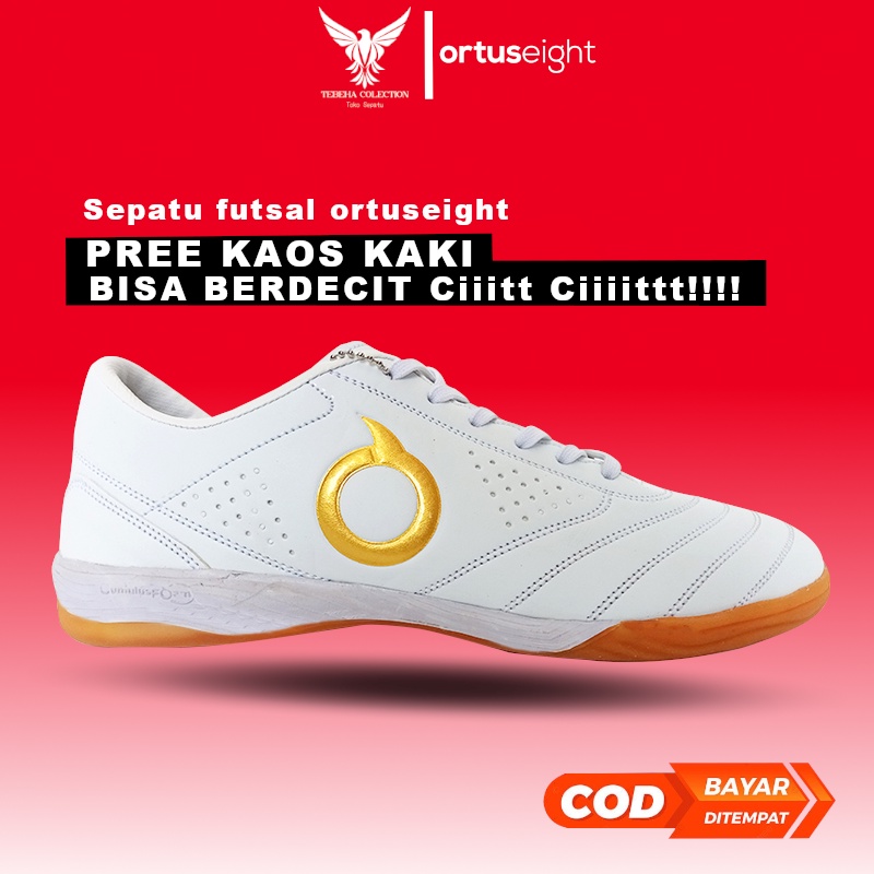 sepatu futsal ortuseight premium menggunakan komponen original spatu futsal peria wanita