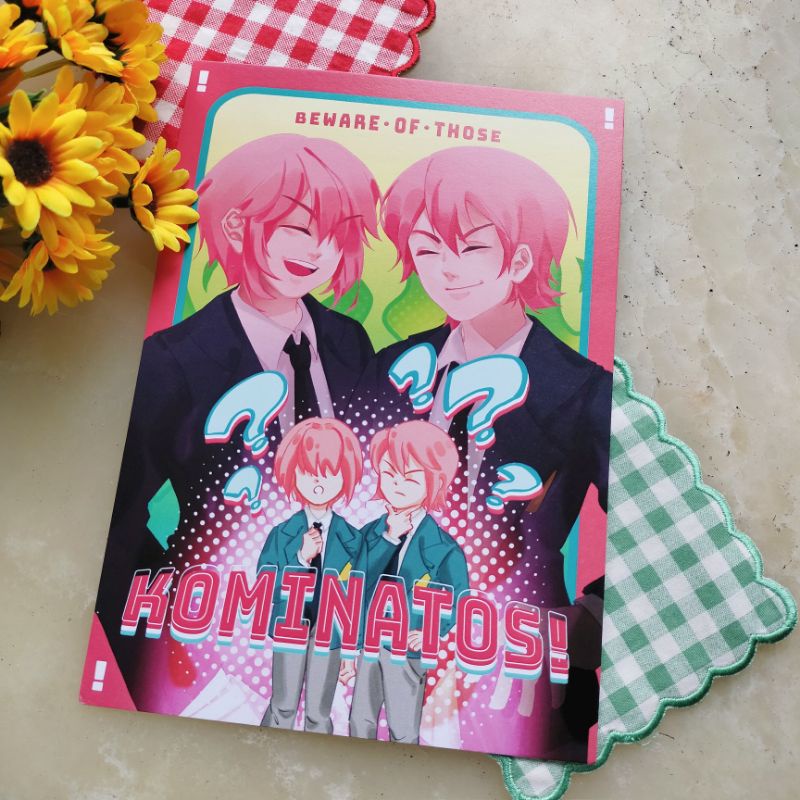 Daiya no Ace/Diamond no Ace/Ace of Diamond Kominato Haruichi & Kominato Ryosuke Seido A5 Art Prints 