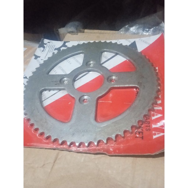 Gear Gir Belakang Ukuran 60T Supra Fit New Karisma Supra X 125