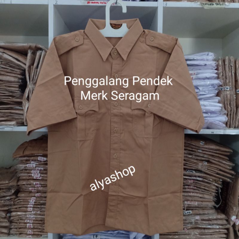 Baju Pramuka Penggalang Pendek Merk SERAGAM