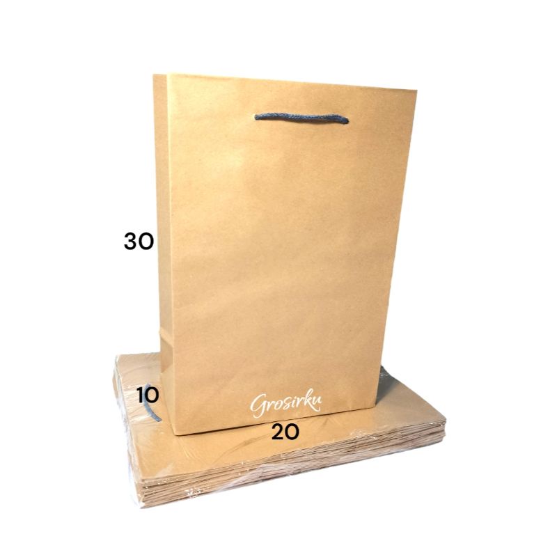 

Paper Bag Polos Uk 20x10x30 1 Lusin (ISI 12)