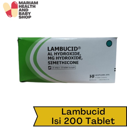 Lambucid Box Isi 200 - Obat Maag