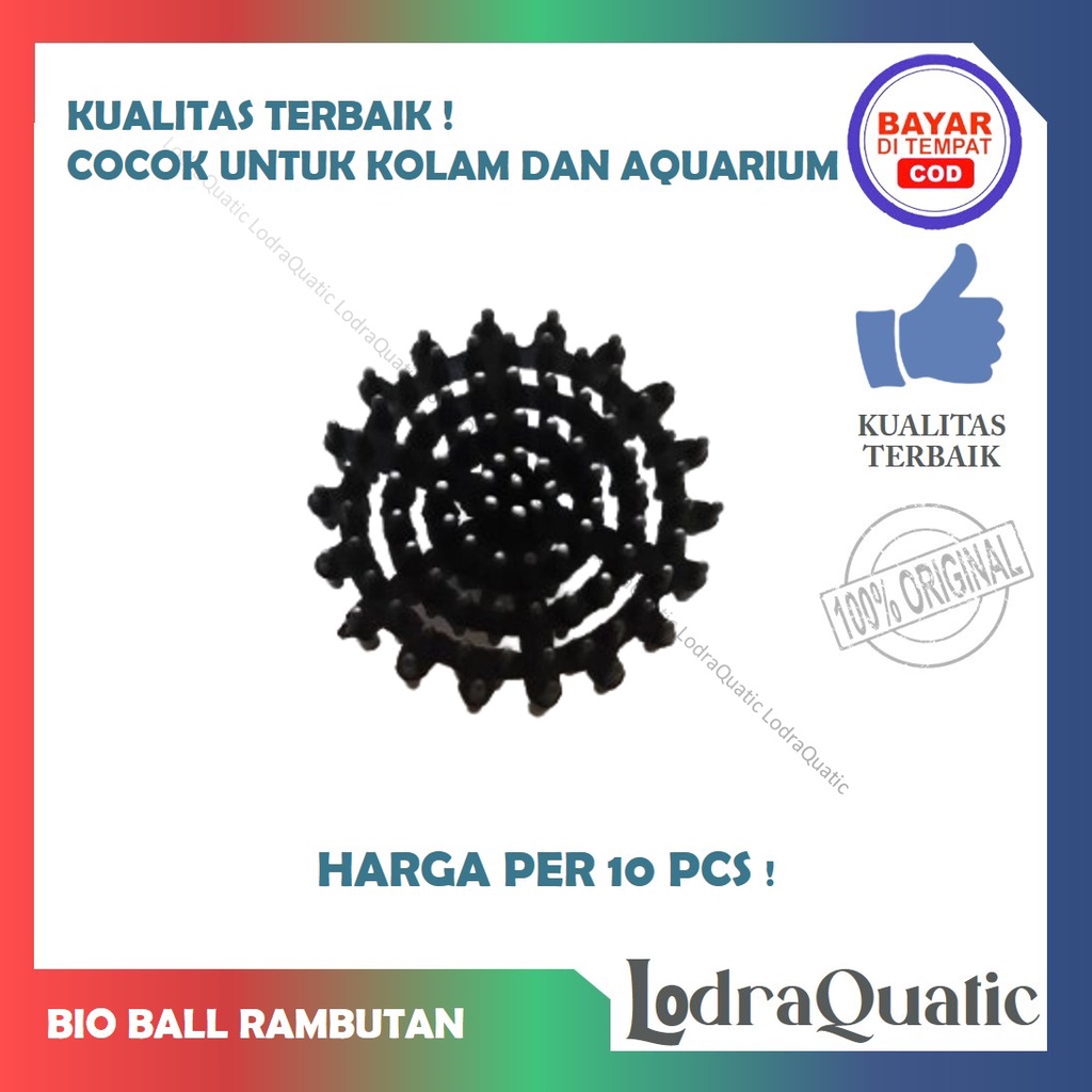 PROMO ! BIO BALL RAMBUTAN PER 10 PCS MEDIA FILTER KOLAM MEDIA FILTER AQUARIUM RUMAH BAKTERI FILTER KOLAM KOI BIOBALL MEDIA FILTER KOLAM FILTER AQUARIUM FILTER BIOLOGIS AQUARIUM FILTER BIOLOGIS KOLAM