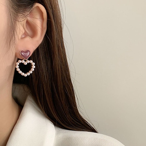 Anting Klip Tanpa Tindik Warna Hitam Gaya Retro Untuk Wanita 2022