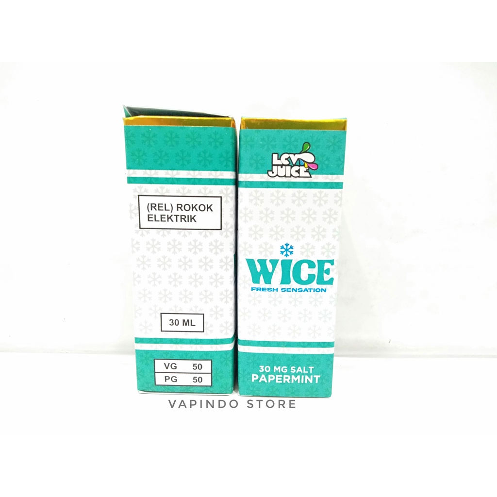 SALT LCV WICE PAPERMINT SALTNIC 30ML NIC 30MG BY LCV JUICE