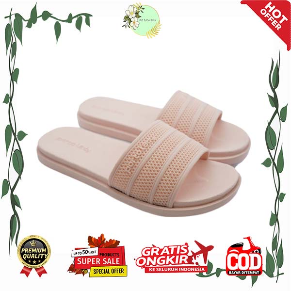 SANDAL SLOP KARET WANITA KASUAL SENDAL KARET BALANCE WANITA MURAH