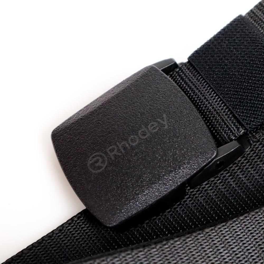 Rhodey Ikat Pinggang Pria Wanita Anti Xray Plastik Automatic Buckle