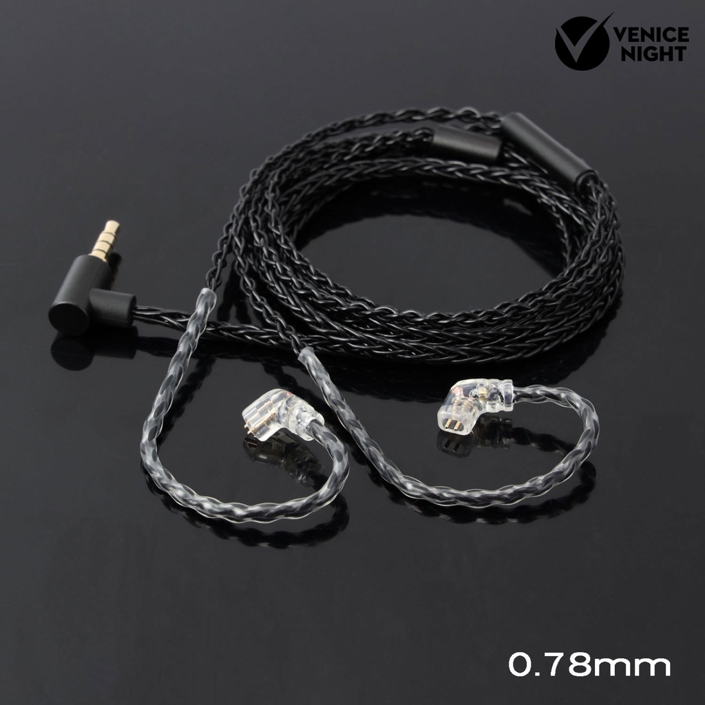 (VNEP) (Berkabel) Kabel Headphone Jalinan Tembaga Tahan Aus JCALLY dengan Pin B/C/MMCX