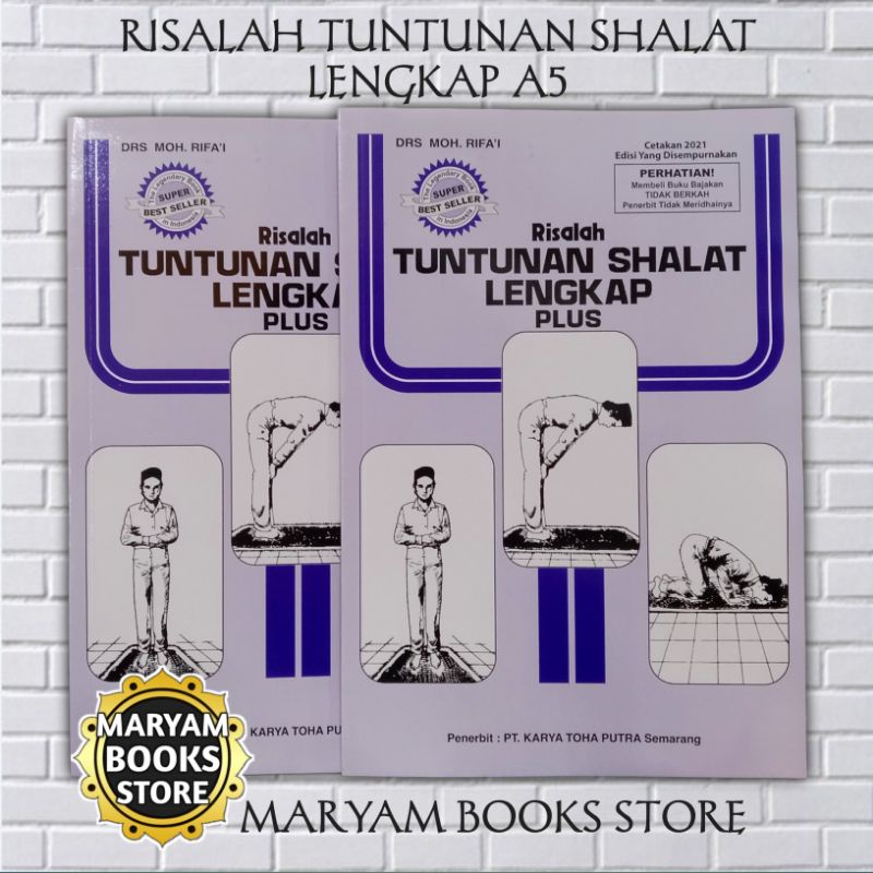 Jual BUKU RISALAH TUNTUNAN SHALAT LENGKAP KARYA TOHA PUTRA A5 | Shopee ...