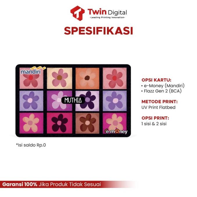 Emoney / custom Emoney - Flazz Custom/ Emoney Murah