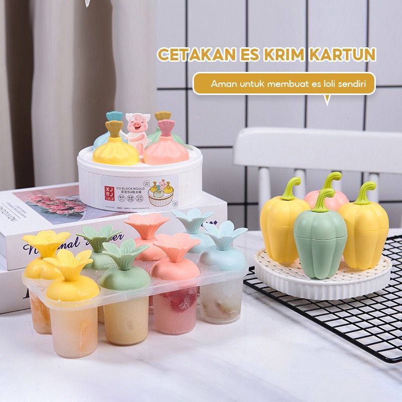 Cetakan EsKrim - Cetakan Ice Cream - Cetakan Es Krim