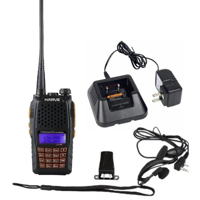 Handy Talky Harve-Hv6R Ht Harve Uv6R Dual Band