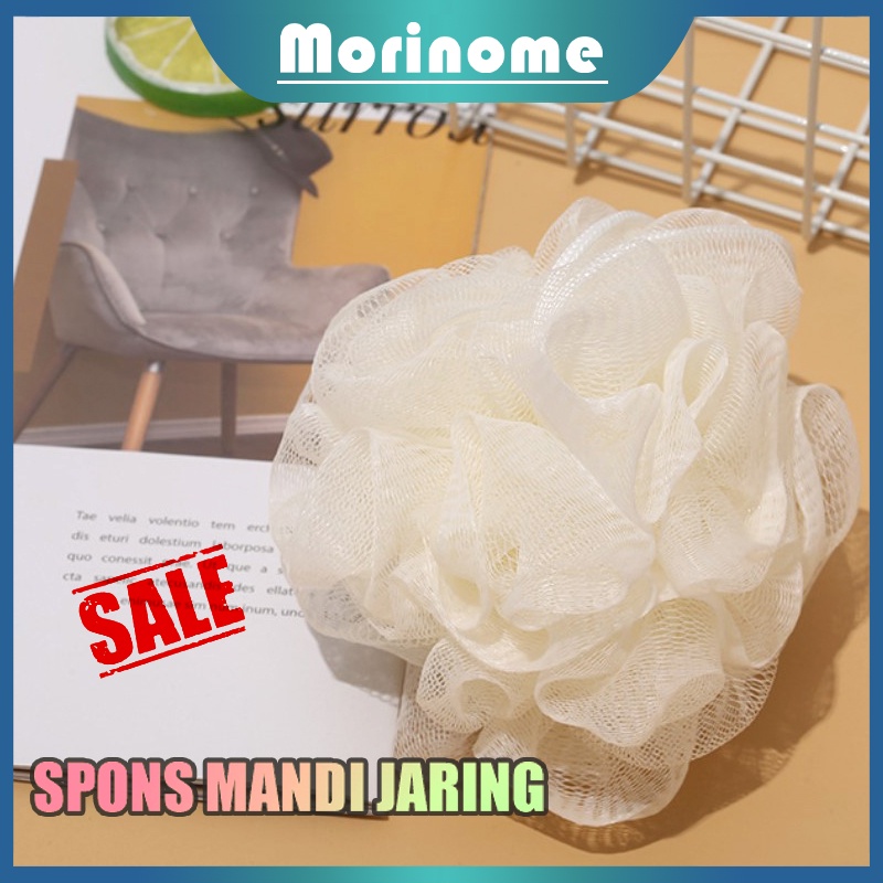 Jual Spons Mandi Jaring Shower Puff Sponge Mandi Gosok Penggosok Daki Badan Alat Mandi Gosok