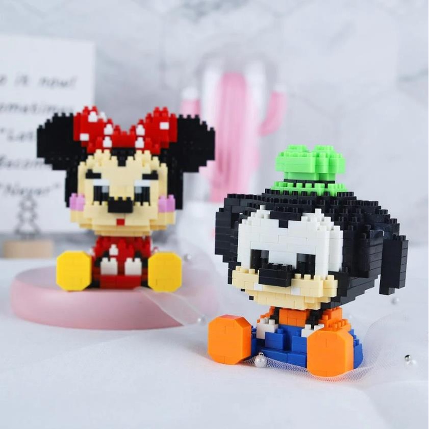 [IN Stock] Blok Bangunan Partikel Kecil Kuromi My Melody Hello Kitty Sanrio Rakitan Mainan Hadiah Anak Perempuan Seri Pop Doll DIY Dekorasi Puzzle