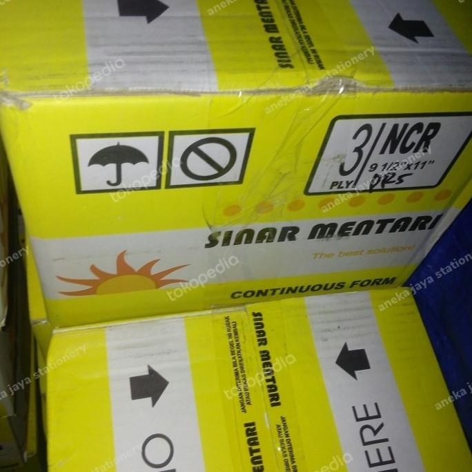 

BRG BARU Continuous form 9.5x11, 3 ply PRS/full sinar mentari