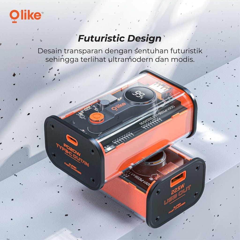 Olike Powerbank 10000mAH Fast Charging LED Battery Display P5