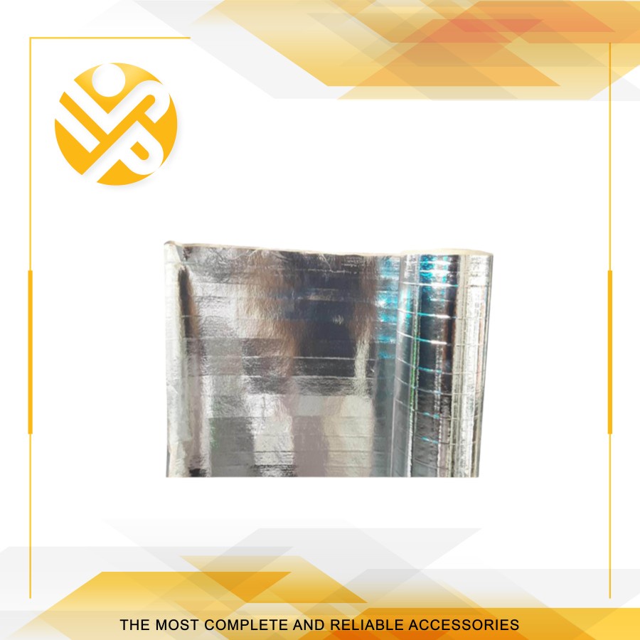 Aluminium Foil /Metalizing Foil Woven Double Side /Peredam Panas METER
