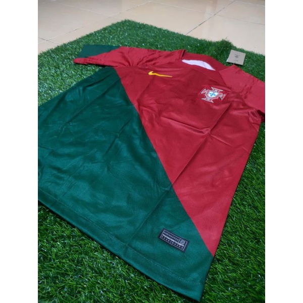 Jersey Portugal Home Away 2022 Grade Ori Import Baju Sepak Bola Pria Dewasa