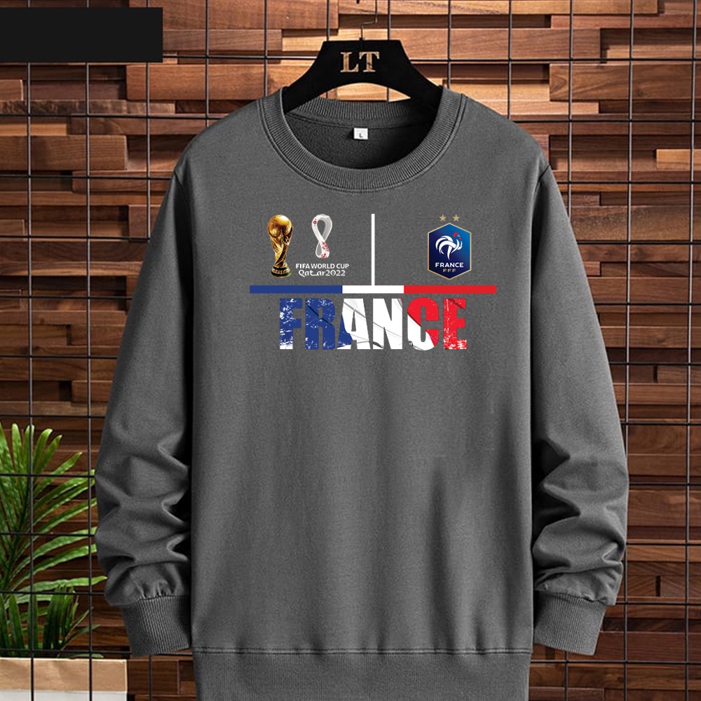 SWEATER PRIA / WANITA /UNISEX EDISI KHUSUS PIALA DUNIA 2022 FRANCE