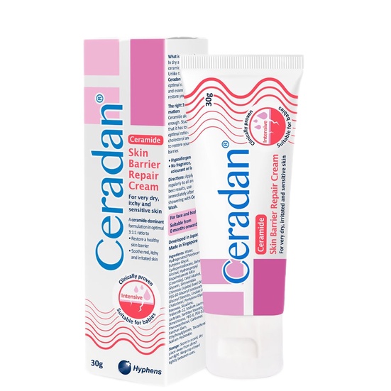 Ceradan Ceramide Skin Barrier Cream 30 Gr  Krim Pelembab dan Pelindung kulit sensitif 30 gram