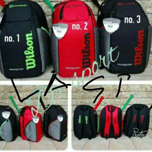 tas ransel wilson..badminton/tenis