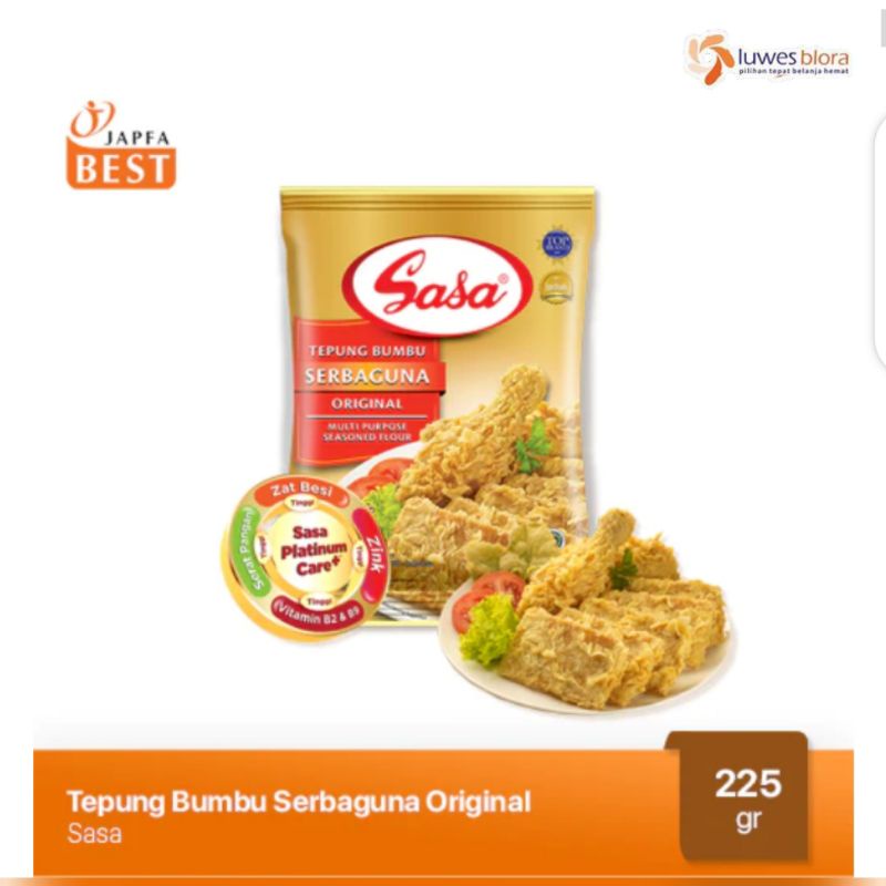 

Sasa Tepung Bumbu Serbaguna Original 225G