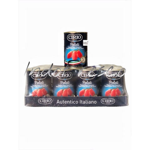 

Cirio Pelati Peeled Plum Tomatoes- Tomat Kupas 400 g