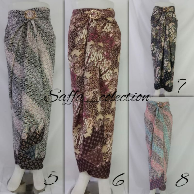 rok lilit batik/rok serut batik terbaru