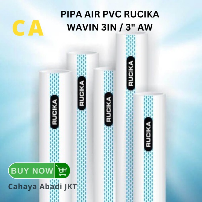 Pipa Pvc Pipa Air Pvc Rucika Wavin 3In / 3" Aw