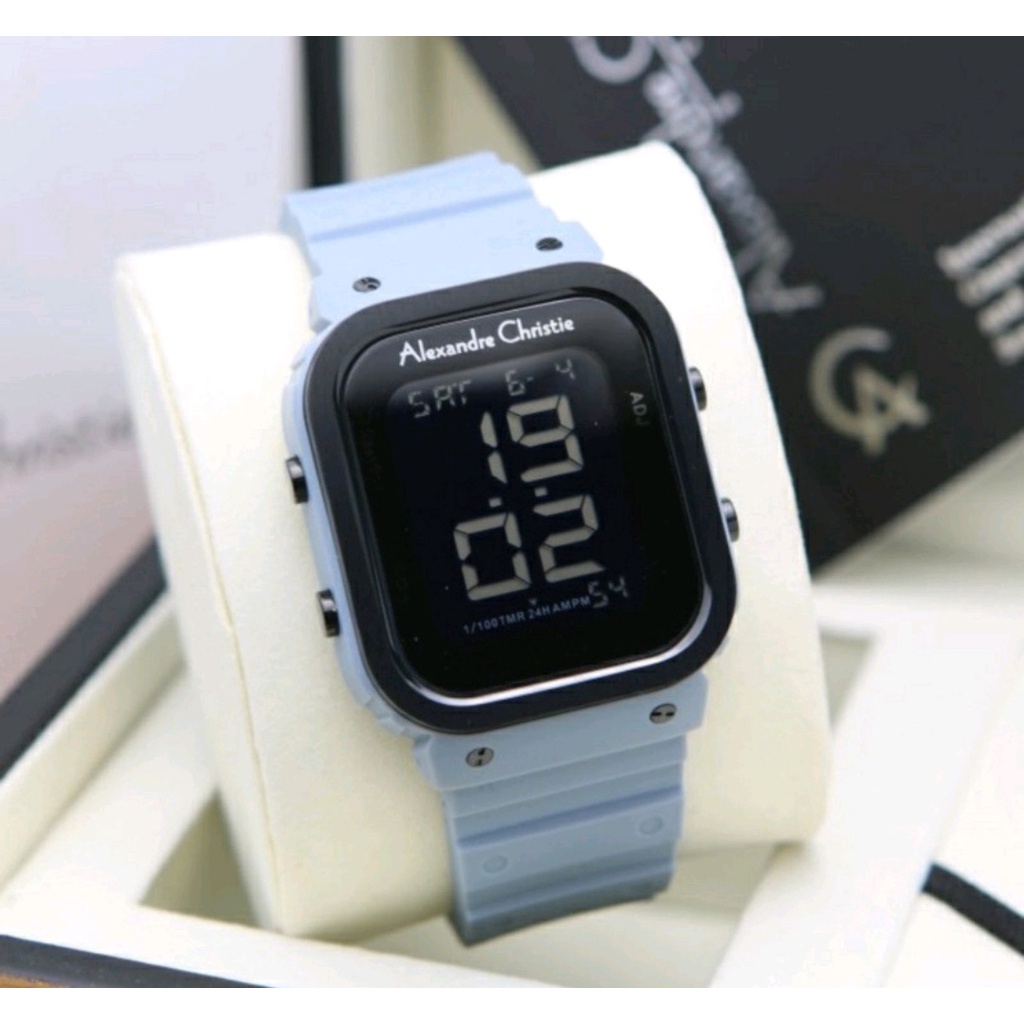 Alexandre Christie Ac 9357 / 9357 Jam Tangan Digital Original Garansi Resmi 1 Tahun