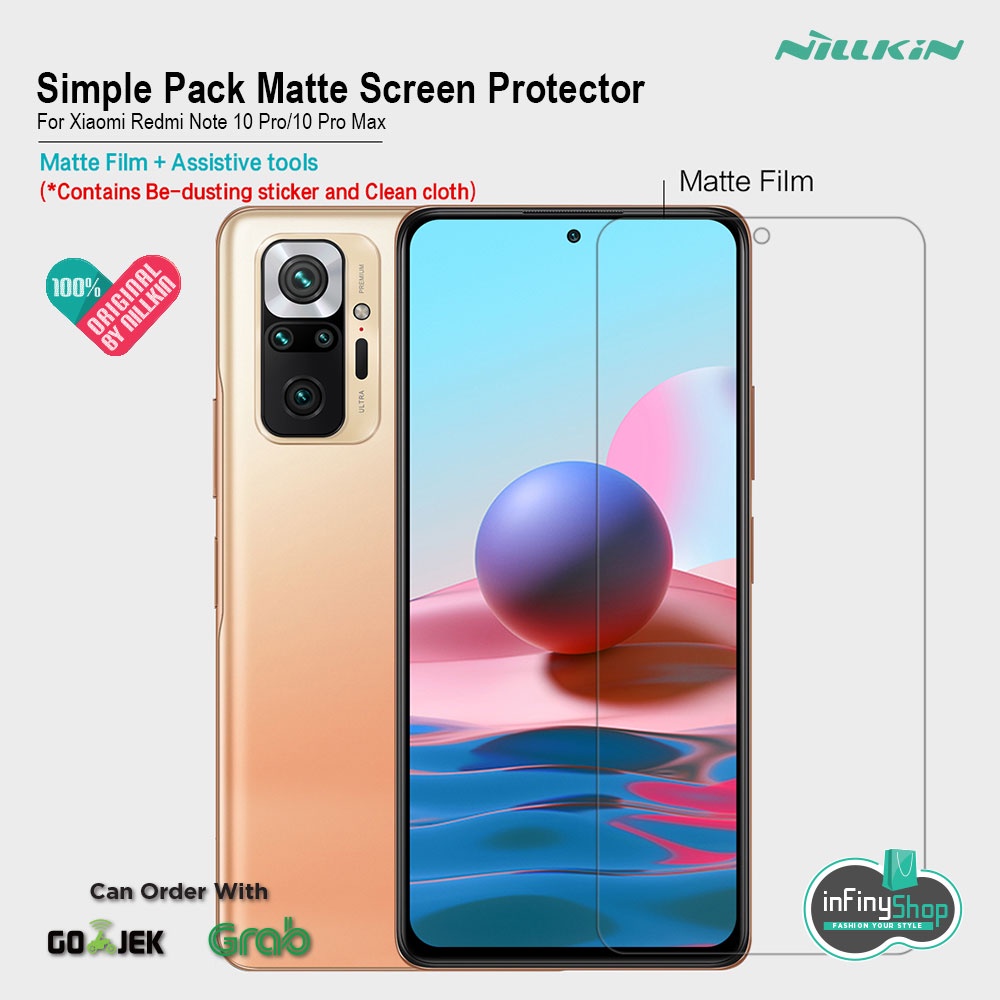 XIAOMI REDMI NOTE 10 PRO / NOTE 10 PRO MAX / POCO M4 5G / POCO M5 -  NILLKIN SCREEN PROTECTOR